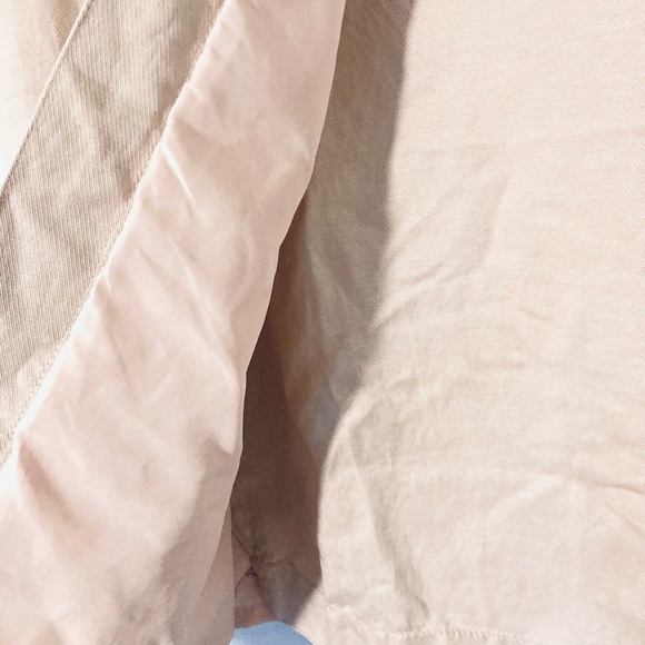 Ann Taylor Wrap Pencil Skirt (Tan Blush) - Picture 2 of 6